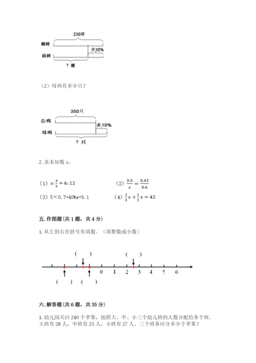 西林县六年级下册数学期末测试卷精品及答案.docx
