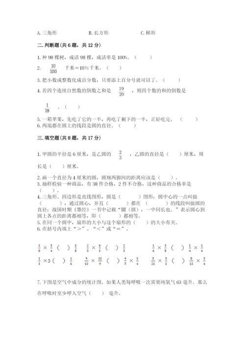 六年级数学上册期末考试卷带下载答案.docx
