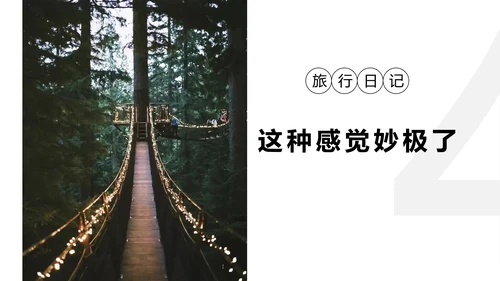 欧美风旅行照片图片画册通用PPT模板
