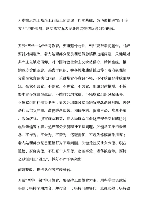 民政局两学一做实施专项方案.docx