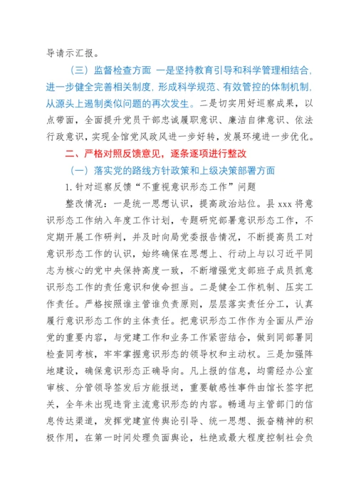 xxx党支部关于巡察反馈意见整改阶段进展情况的报告.docx