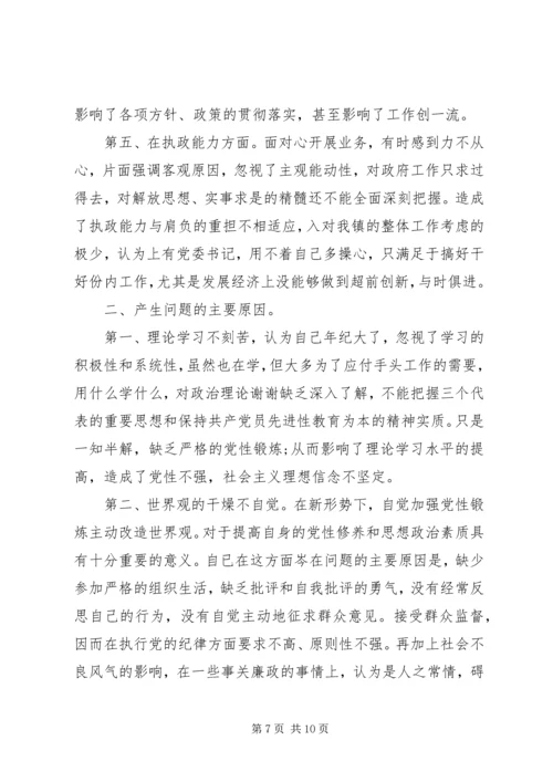 村党员党性分析材料.docx
