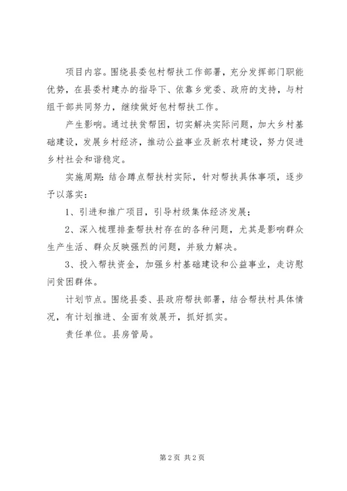 房管办为民办事计划.docx