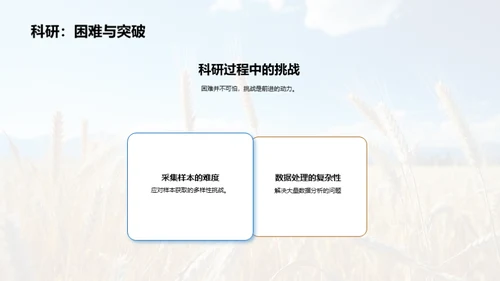 农学研究的探索与影响