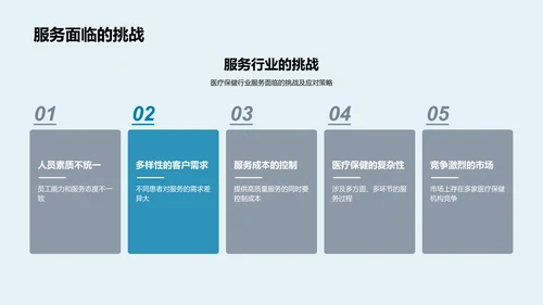 医保服务优化讲座PPT模板