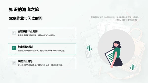 五年级学习生活指南PPT模板