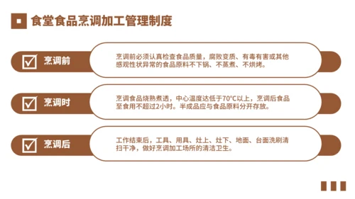 学校食堂食品安全卫生知识培训通用PPT模板