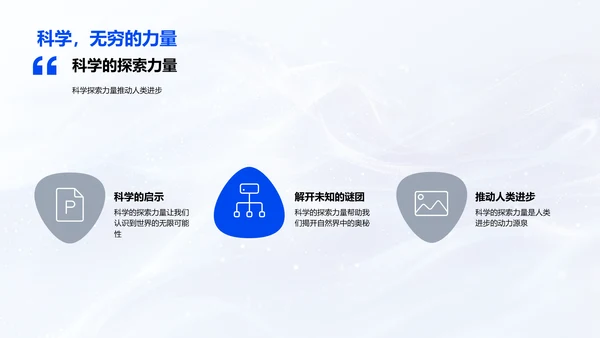 科学实验学习报告PPT模板