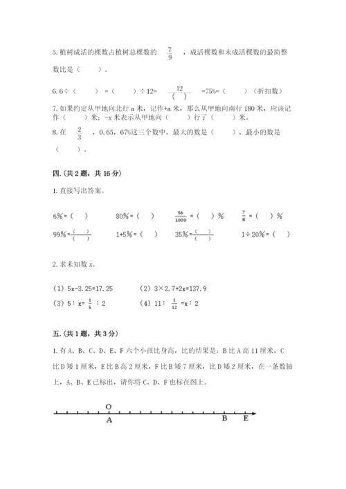 杭州文澜中学小升初数学试卷（含答案）.docx