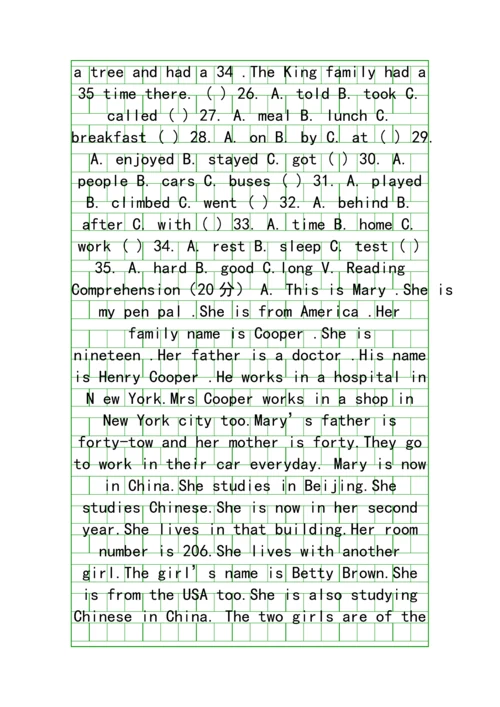 Unit-10-Where-did-you-go-on-vacation单元测评及答案.docx
