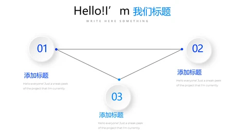 蓝色简约医疗学术报告通用动态PPT
