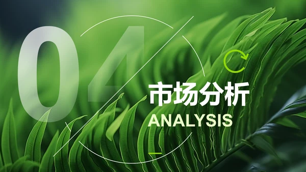 绿色商务风乡村振兴商业计划书PPT模板
