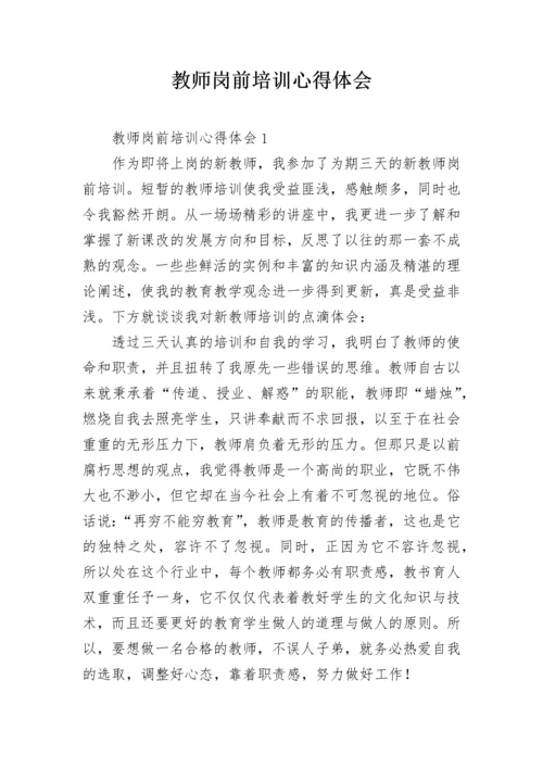 教师岗前培训心得体会_9.docx