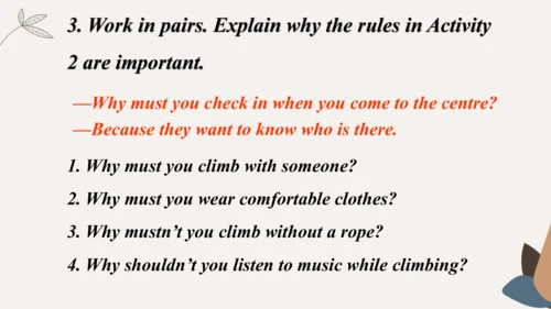 Module4 Rules and suggestion Unit 3 Language in us