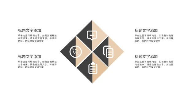 白色鎏金总结汇报PPT模板