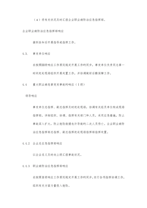 2023年职业病防治应急预案.docx