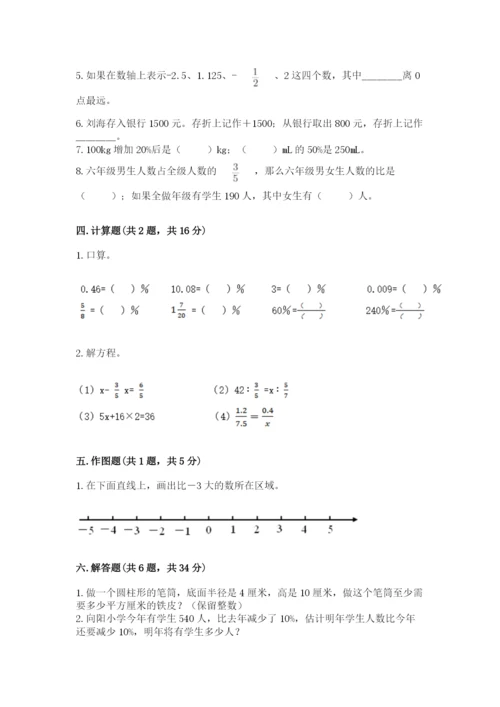 小升初数学期末测试卷（达标题）.docx