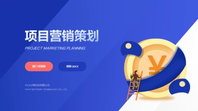 互联网金融项目营销策划通用PPT模板