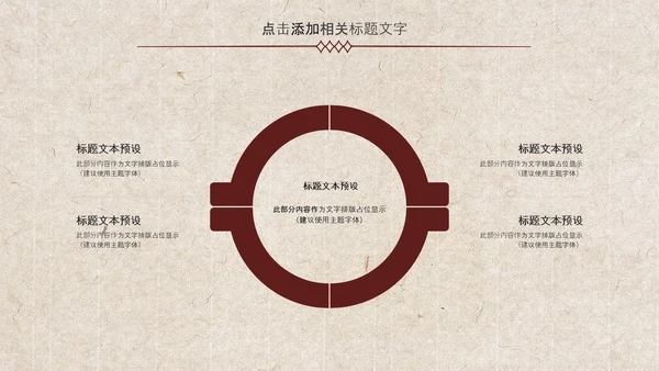 中国风古香古色北京故宫传统文化ppt动态模板
