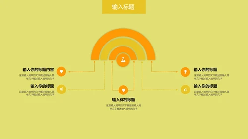 中黄色教育PPT模板