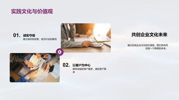 银行员工表彰与发展PPT模板