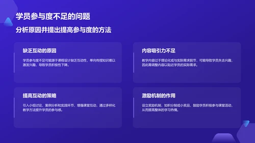 蓝色科技风教育培训工作汇报PPT模板
