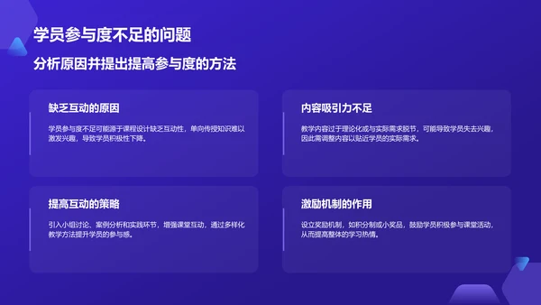 蓝色科技风教育培训工作汇报PPT模板