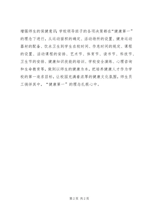 健康促进工作总结.docx