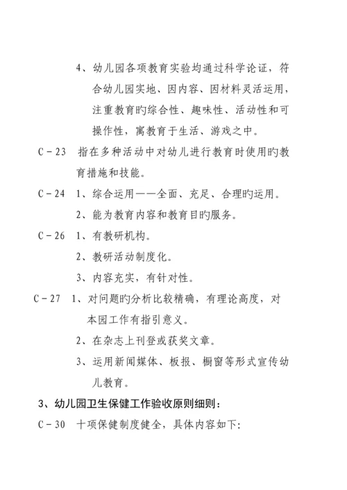 安阳市幼儿园分类验收重点标准细则.docx