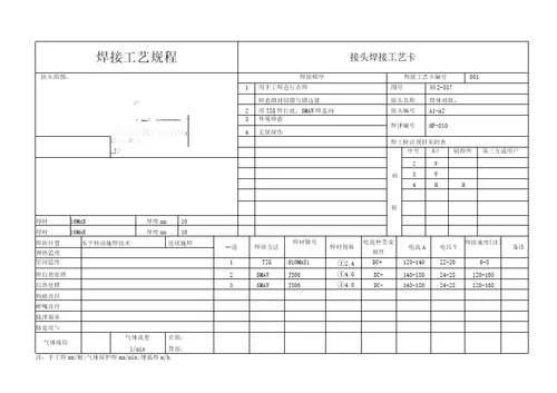 储气罐焊接工艺规程