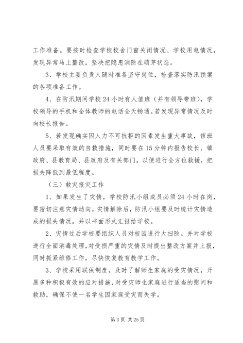 防汛工作应急预案 (2).docx