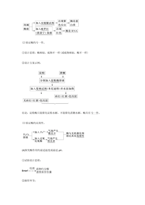 2023年高考生物知识点之细胞的代谢.docx