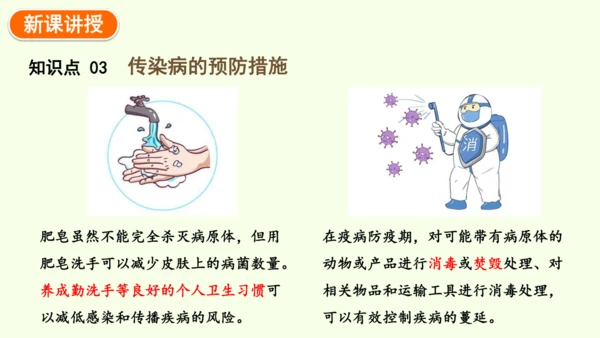 8.1.1传染病及其预防-八年级生物人教版下学期同步精品课件(共39张PPT)