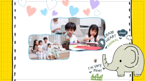 幼儿早教教学课件通用PPT模板