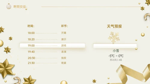 圣诞快乐雪绒花活动策划通用PPT模板