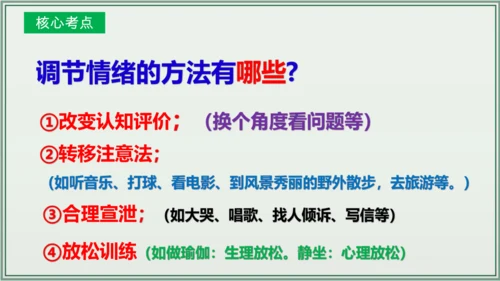 《讲·记·练高效复习》 第二单元 做情绪情感的主人 课件(共28张PPT)七年级道德与法治下册