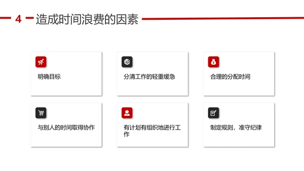 人力资源部企业时间管理培训课程PPT模板
