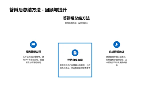 答辩指南讲解PPT模板