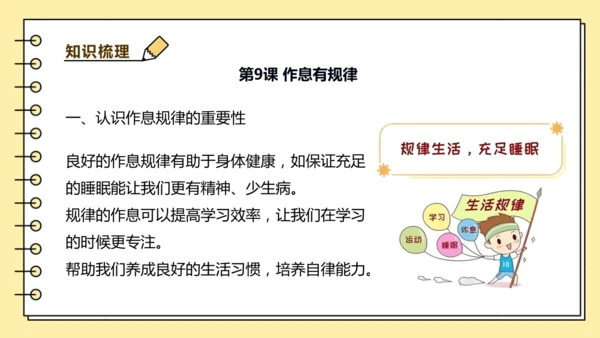 【学霸提优】第三单元《养成良好习惯》重难点梳理 课件