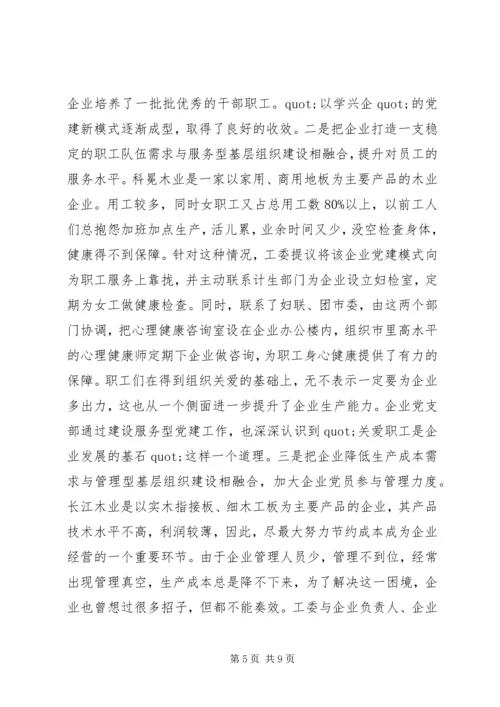 省级先进开发区非公党建事迹材料.docx