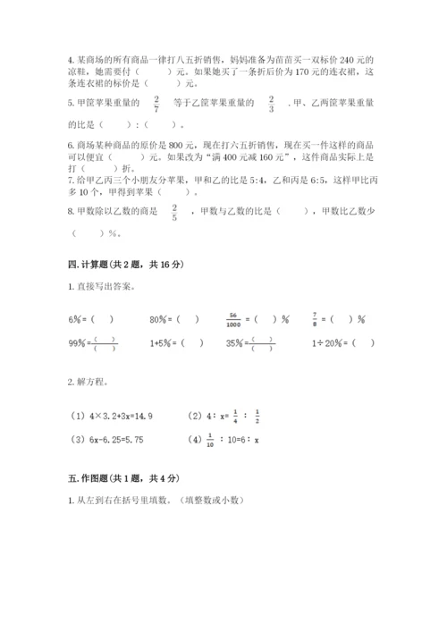沪教版小学数学六年级下册期末检测试题【必刷】.docx