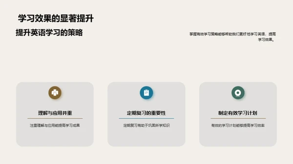 英语学习的新策略