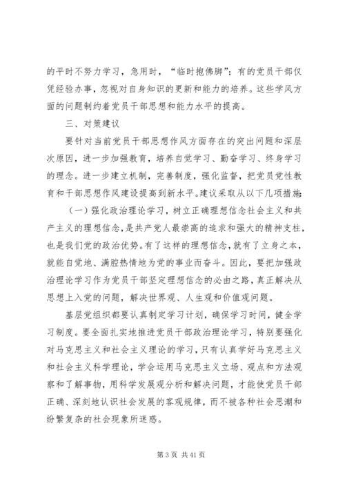 党员思想作风方面.docx