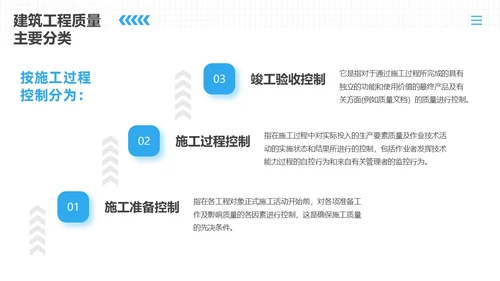 蓝色商务风建筑工程质量培训