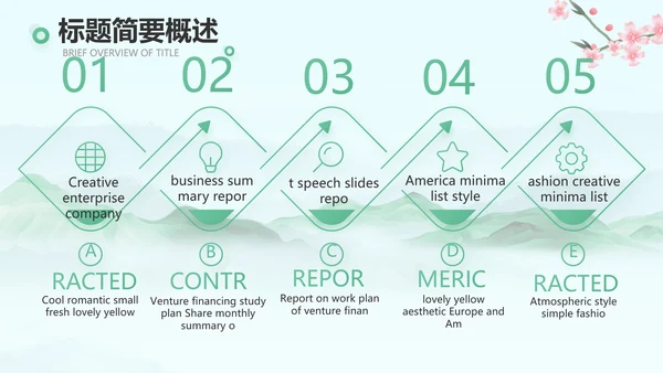 我的家乡江南旅游介绍展示ppt动态模板