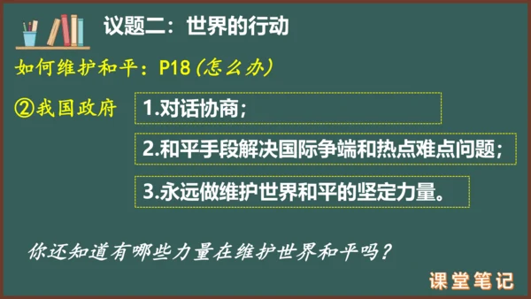 2.1 推动和平与发展 课件（29张PPT）