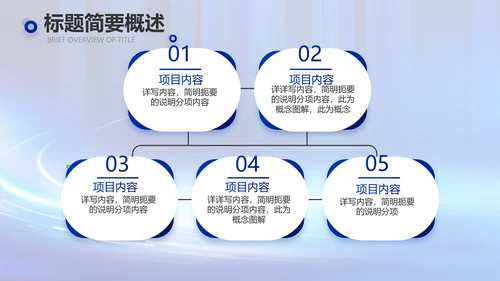蓝色数字化工厂建设方案动态PPT