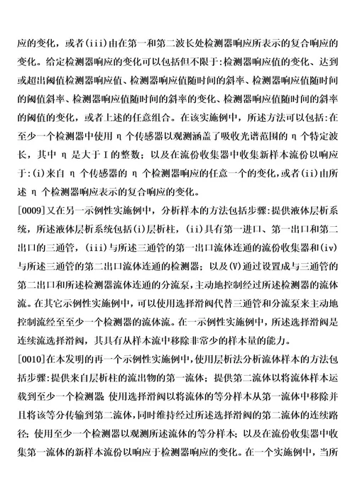 用于分析样本和收集样本流份的方法和装置制造方法4