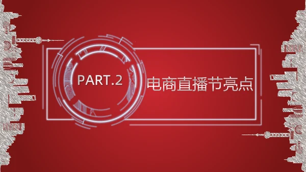 网红主播直播带货电商助力扶贫PPT模板