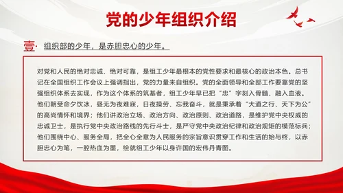 红色实景党政争做新时代好少年带内容PPT模板